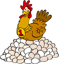 Kip-en-eieren